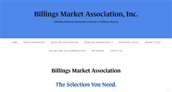 Desktop Screenshot of billingsmarketassoc.com